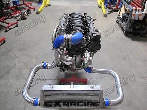 T72 Turbo Manifold Header Downpipe Kit For 98-02 Chevrolet Camaro LS1 Motor NA-T