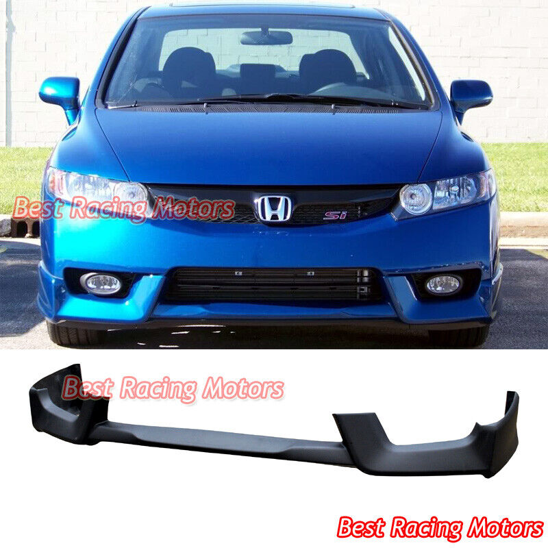 For 2009-2011 Honda Civic 4dr HFP Style Bumper Front Lip (Urethane)
