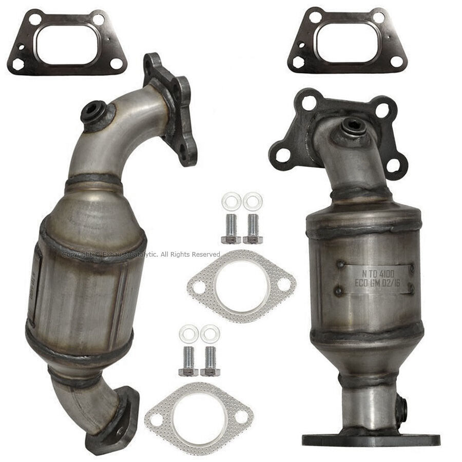 2012-2016 BUICK Lacrosse 3.6L Left and Right Catalytic Converters 2 Pieces FWD