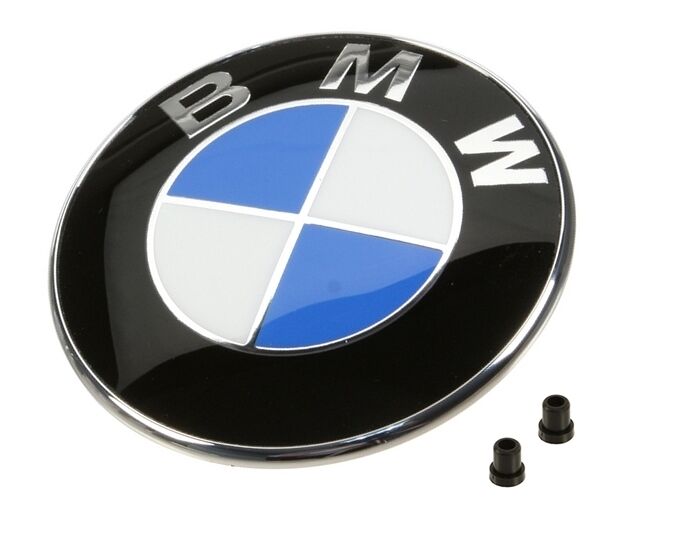Genuine BMW Z3 MZ3 Side Fender Grill Emblem Roundel w/ Grommets