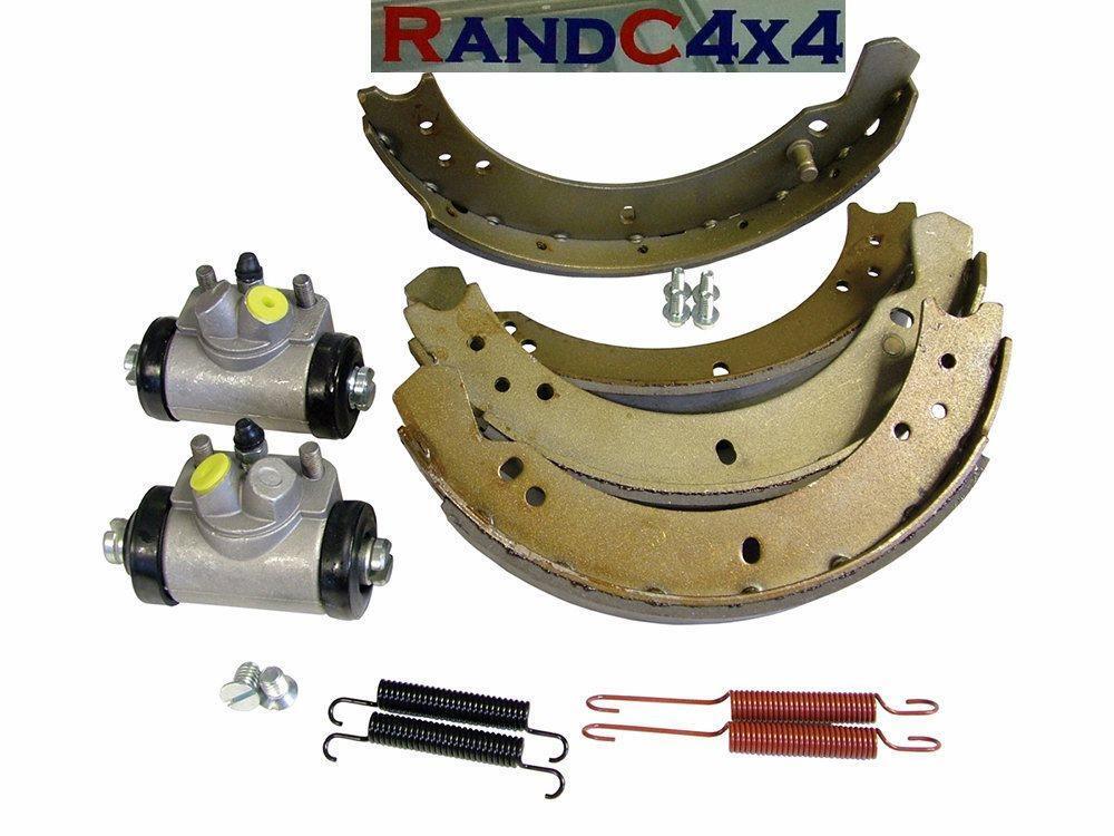 6042 Land Rover Series 2 2a 3 SWB 88 Front Brake Shoe & Wheel Cylinders Kit to80