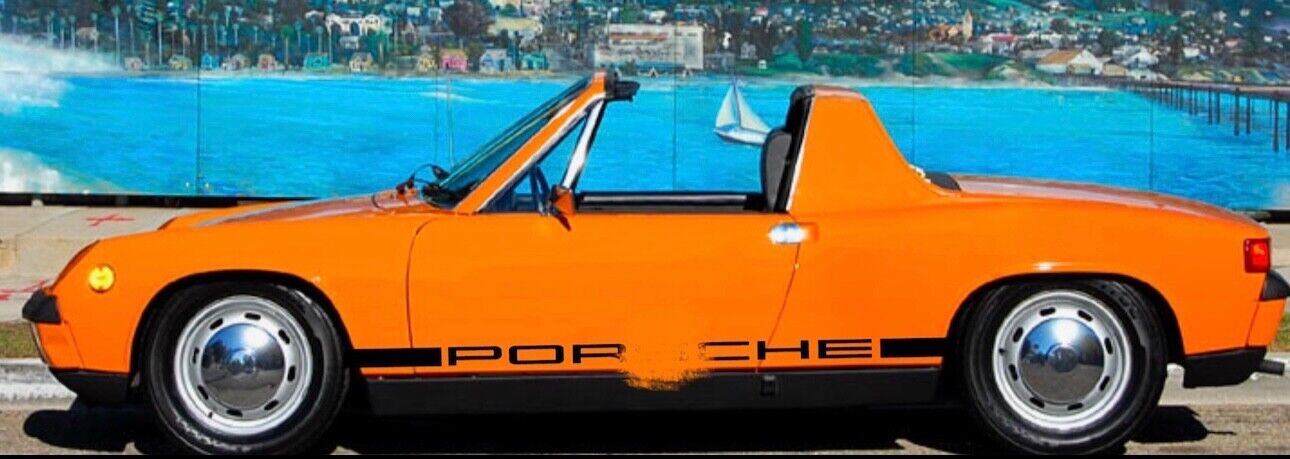 Heritage Speedster Custom Side Decals Set For Porsche 1969-1975 914