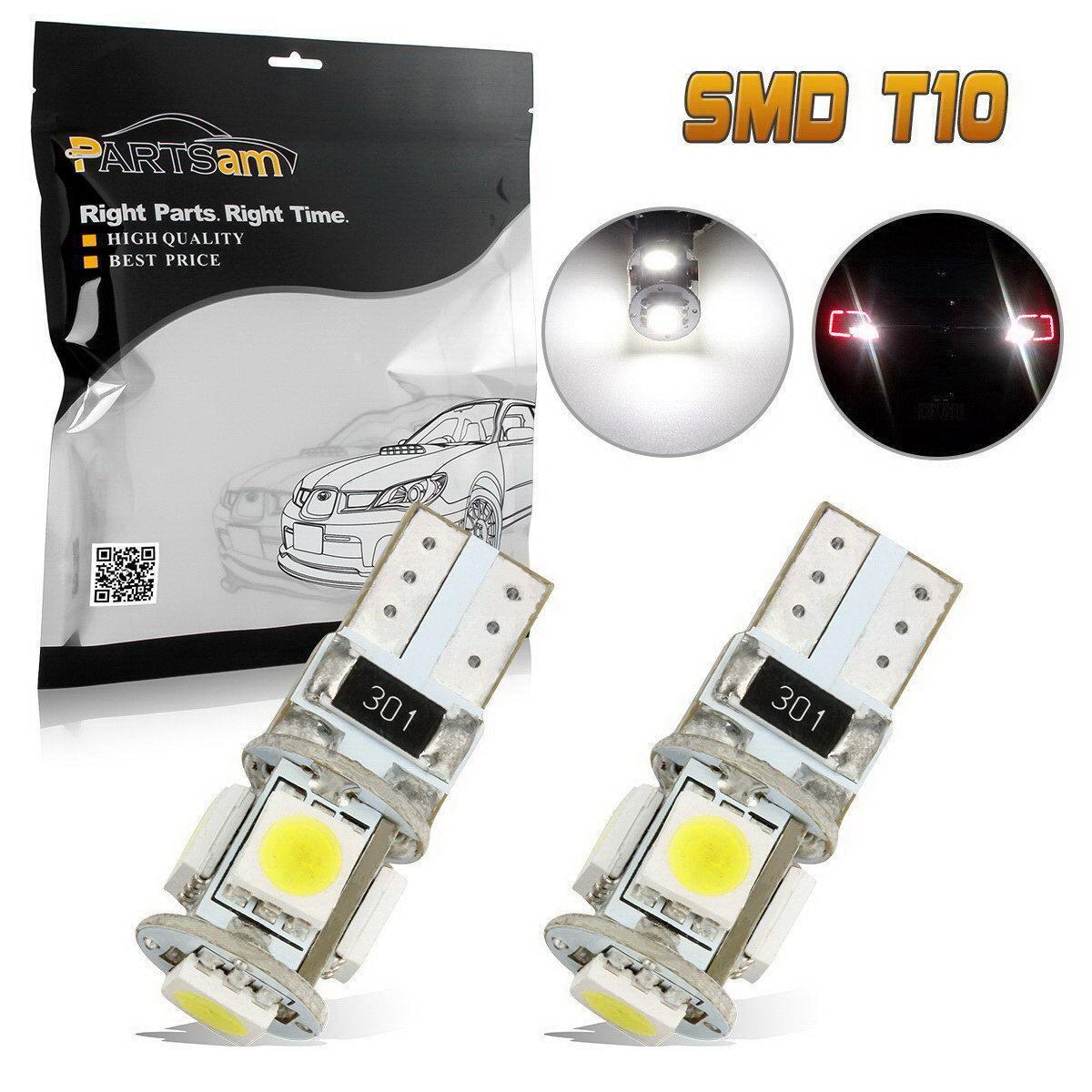 4x White Error Free Eyebrow Eyelid Light LED Bulb for Mercedes Benz W204 C350