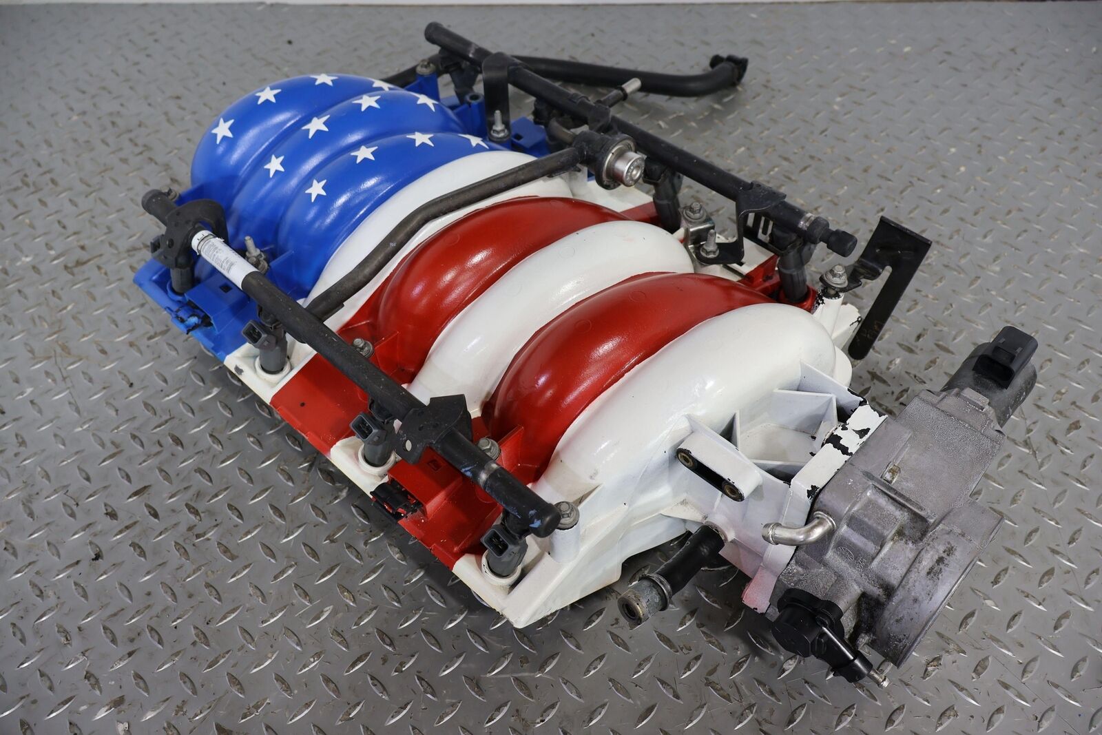 97-00 Chevy C5 Corvette LS1 Engine Intake Manifold W/ Throttle Body & Fuel Rails