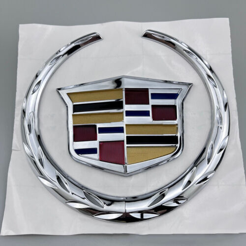 Rear Front Grille Ornament Emblem Badge for Cadillac Escalade SRX CTS 6/4 INCH