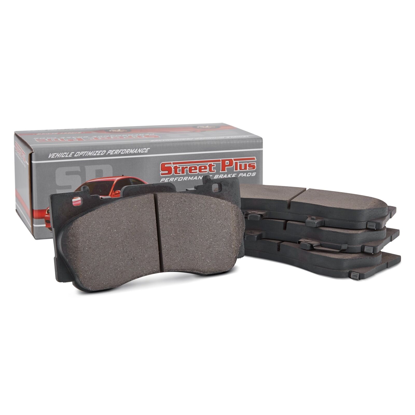 For Mercury Capri 91-94 Street Plus HP Semi-Metallic Rear Brake Pads