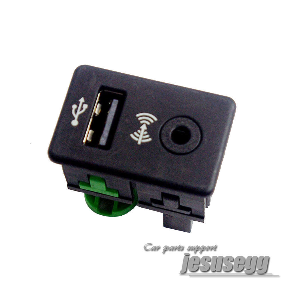 USB+AUX Switch for VW Passat B6 7 CC Golf Mk6 Jetta RCD510 RCD 510