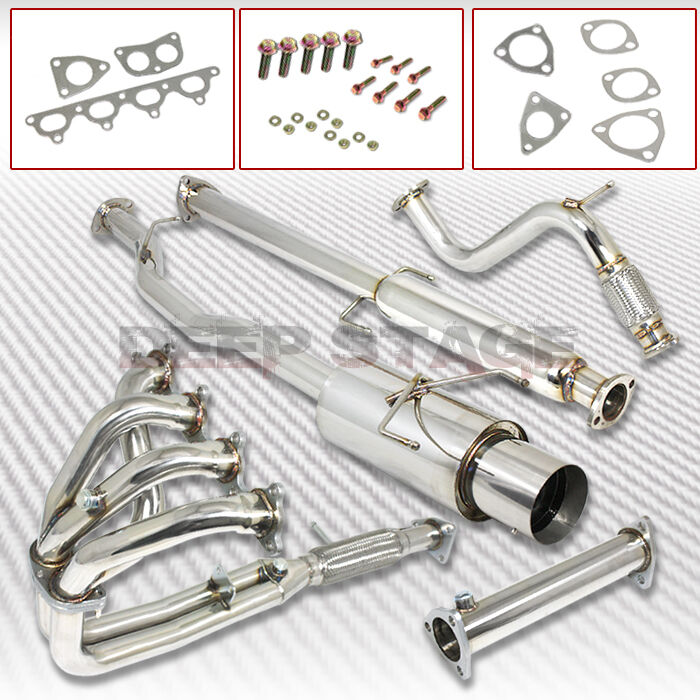 STAINLESS CAT BACK EXHAUST 4\