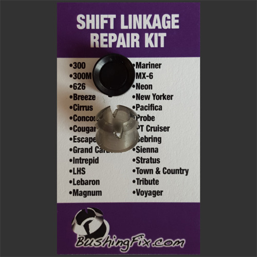 Mazda 626 Transmission Shift Cable Repair Kit w/ bushing Easy Instal