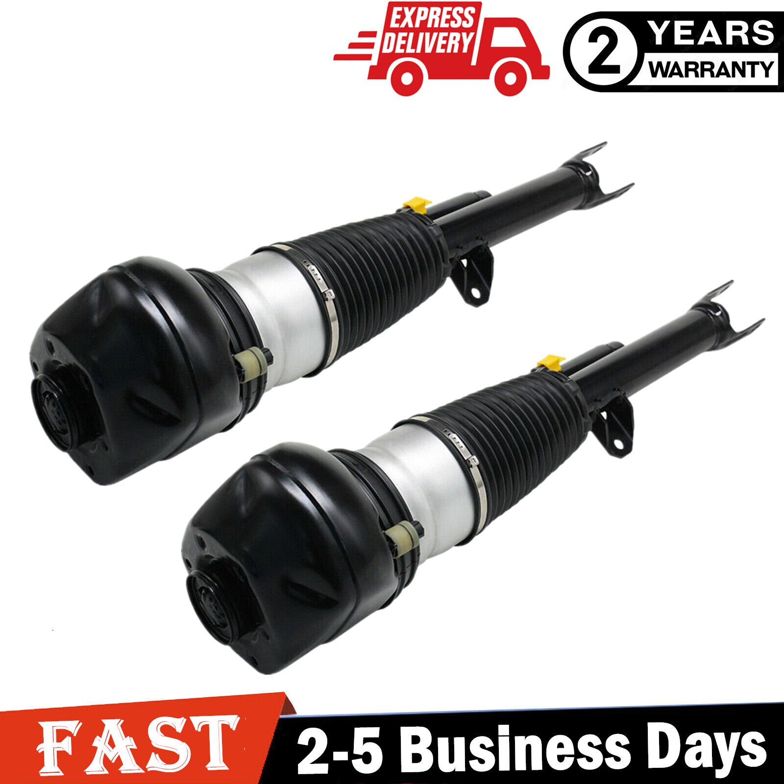 Pair Front Air Suspension Shock Struts For BMW 740i 750i G11 G12 2WD 2016 - 2022