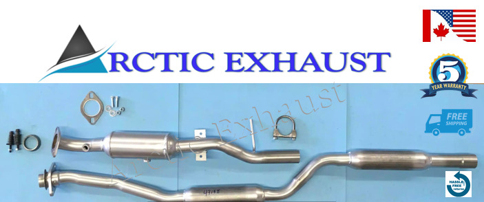 FITS: 09-11 MITSUBISHI LANCER 2.4L CATALYTIC CONVERTER WITH RESONATER