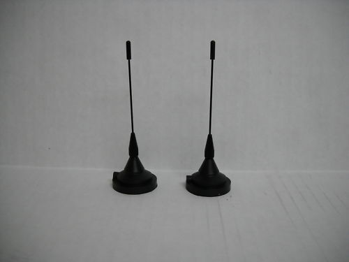 2 LOT MAGNETIC POLICE ANTENNA 3 3/4