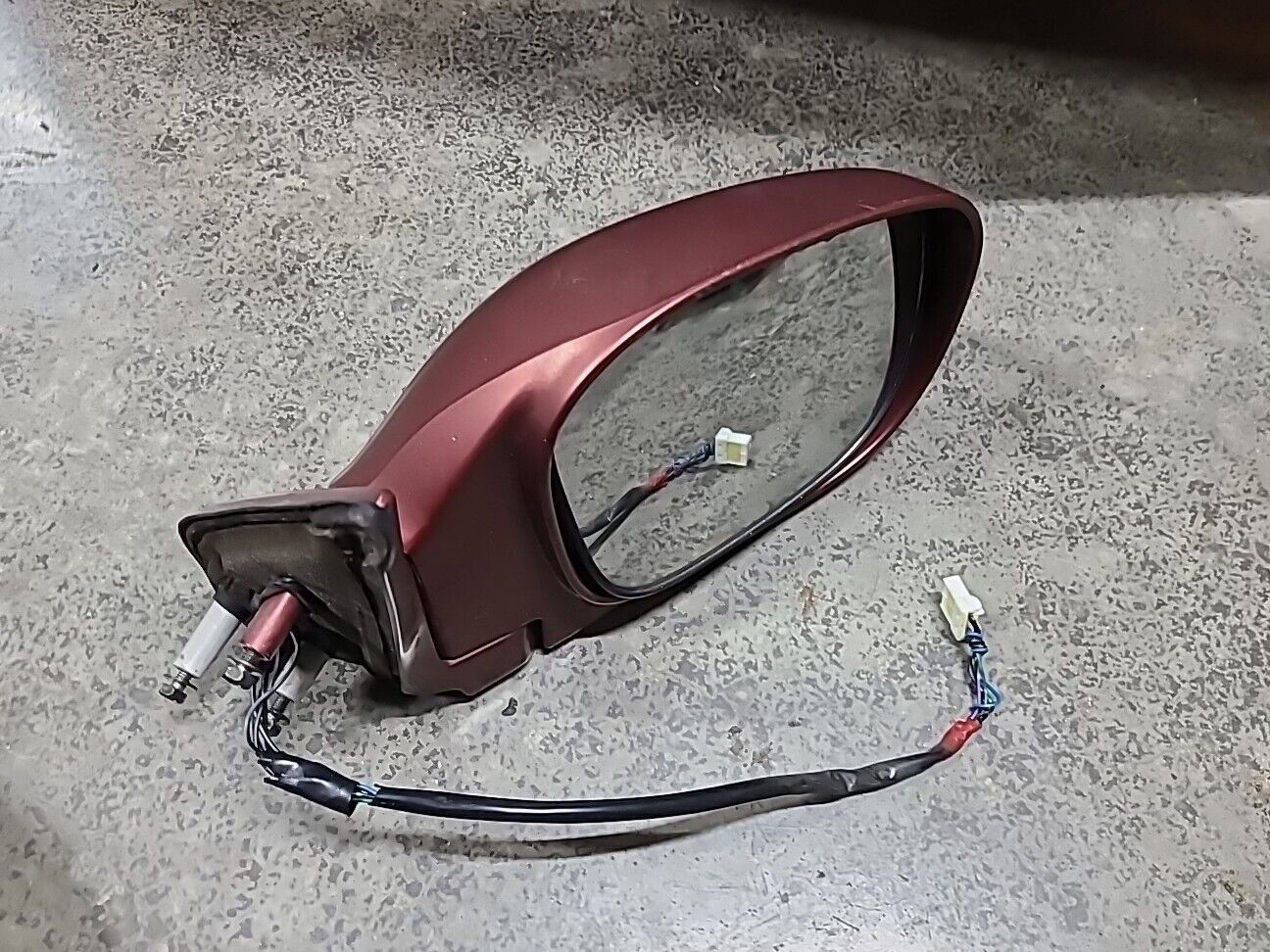 RIGHT PASSENGER Side View Mirror Power 99-04 PATHFINDER RED QX4 R50 Terrano