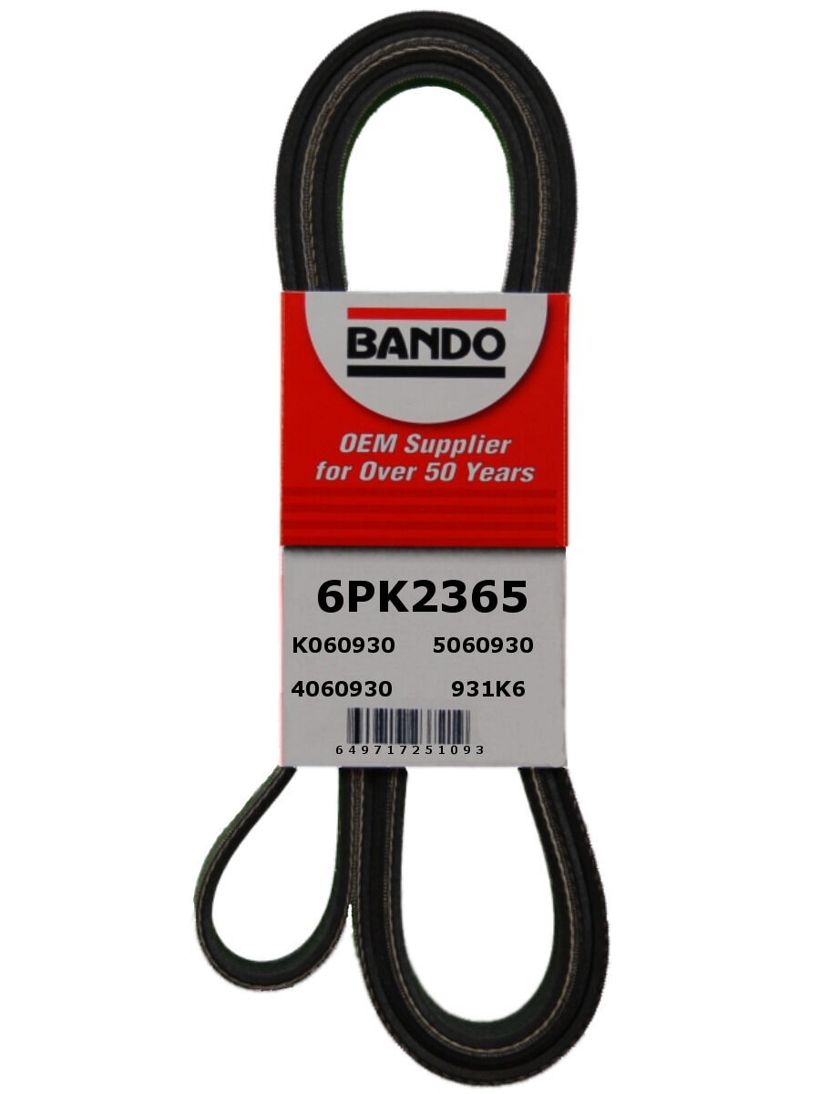 Bando USA 6PK2365 Serpentine Belt