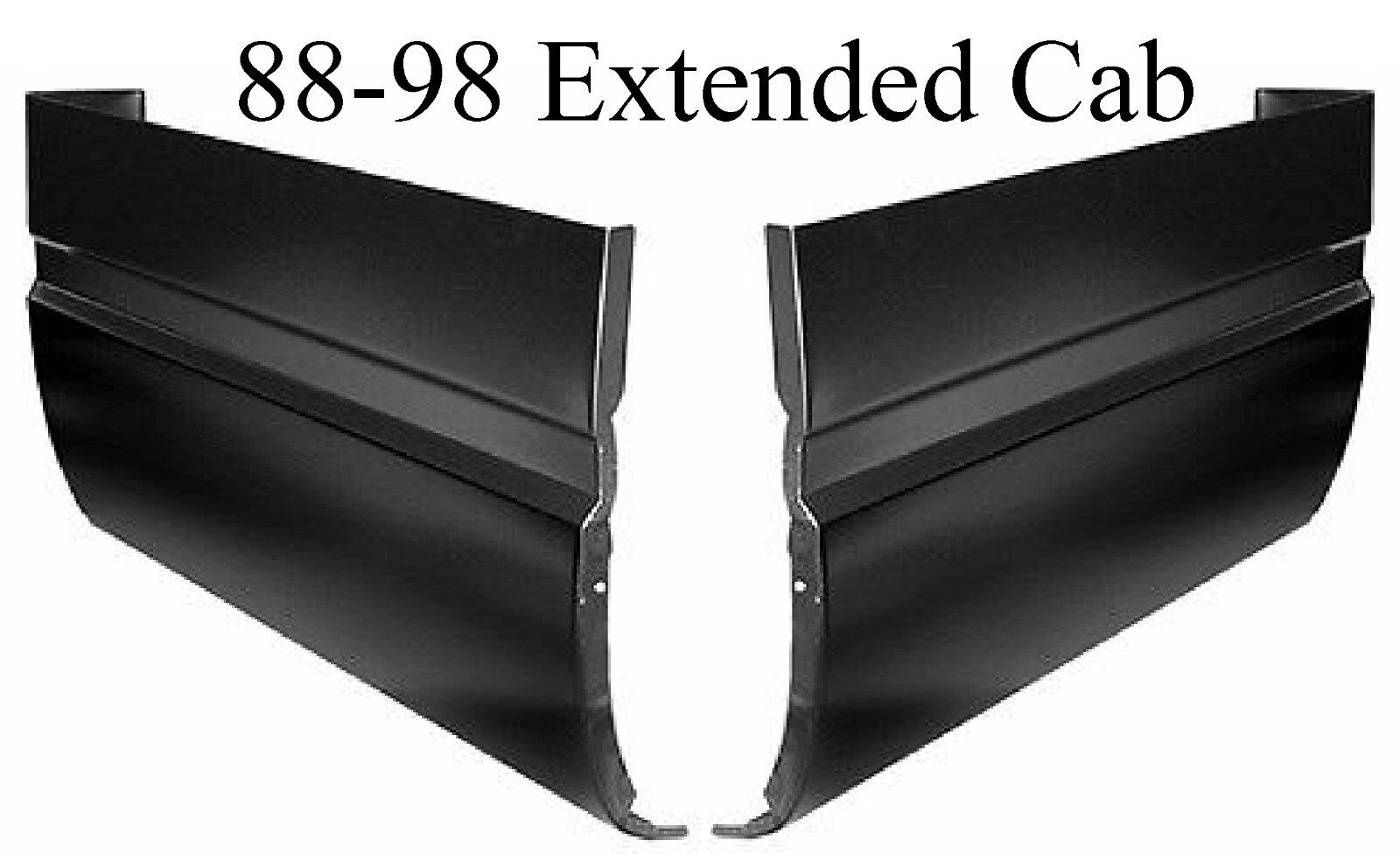 88 98 CHEVY EXTENDED Cab Corner Set GMC Full Repair Panels Corners, 1.2MM Thick