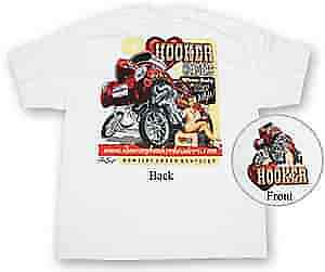 Hooker Headers 10149-LG Hooker Willys Pin-Up Retro T-Shirt