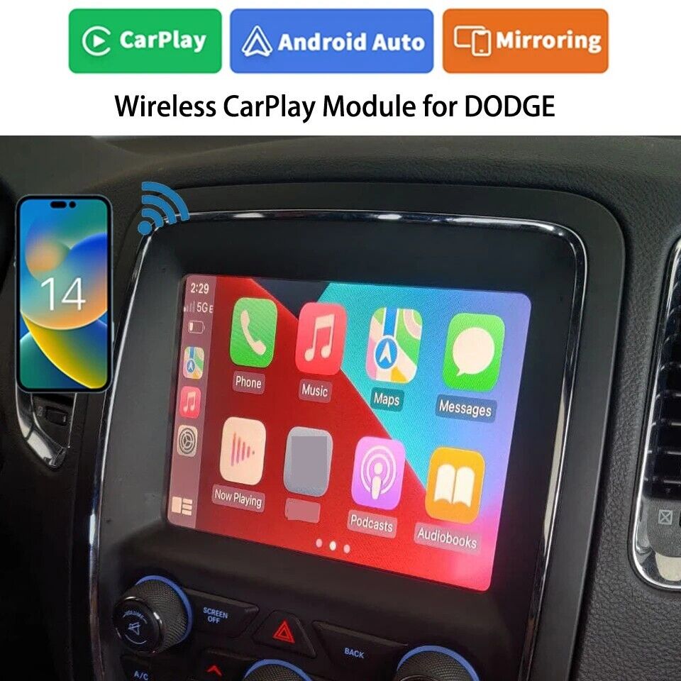 Apple CarPlay Solution For Dodge Viper 2013 Android Auto Mirroring Interface Kit
