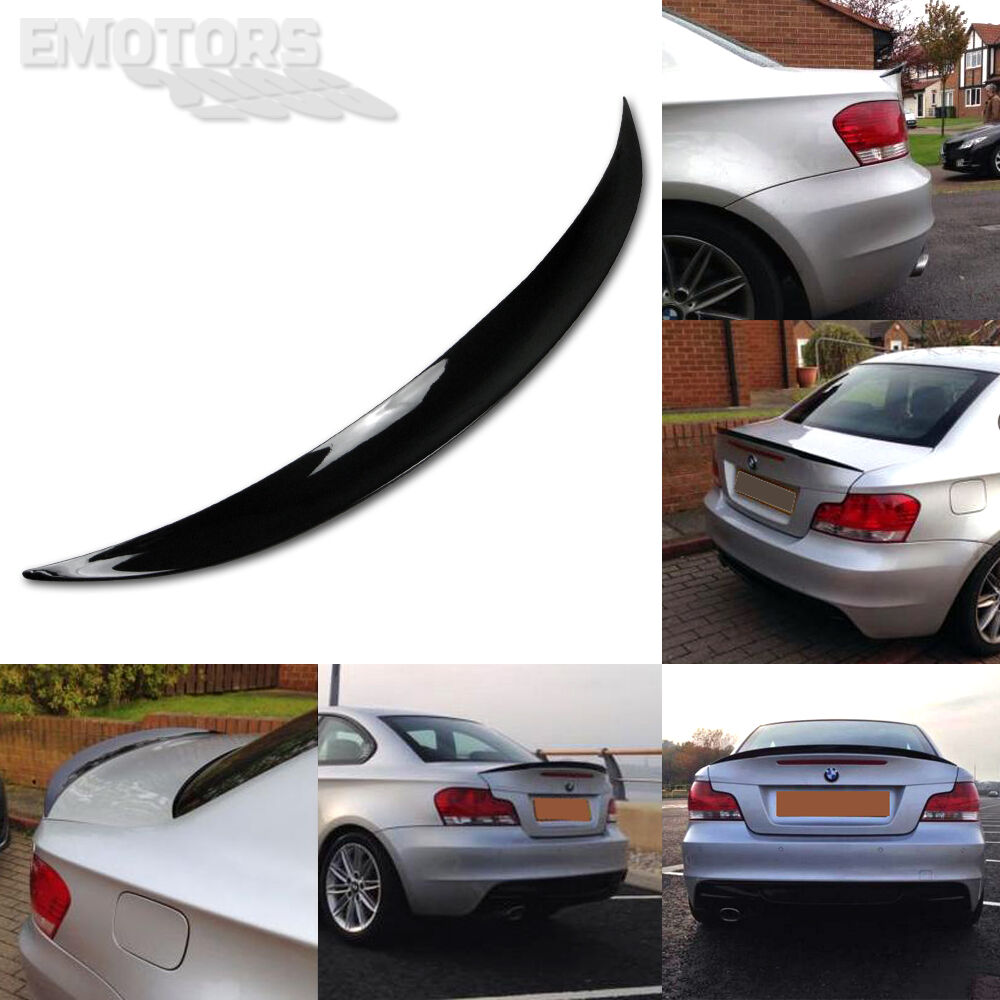 PAINTED 1er ABS BMW E82 Performance 2D REAR TRUNK SPOILER 13 135i #475