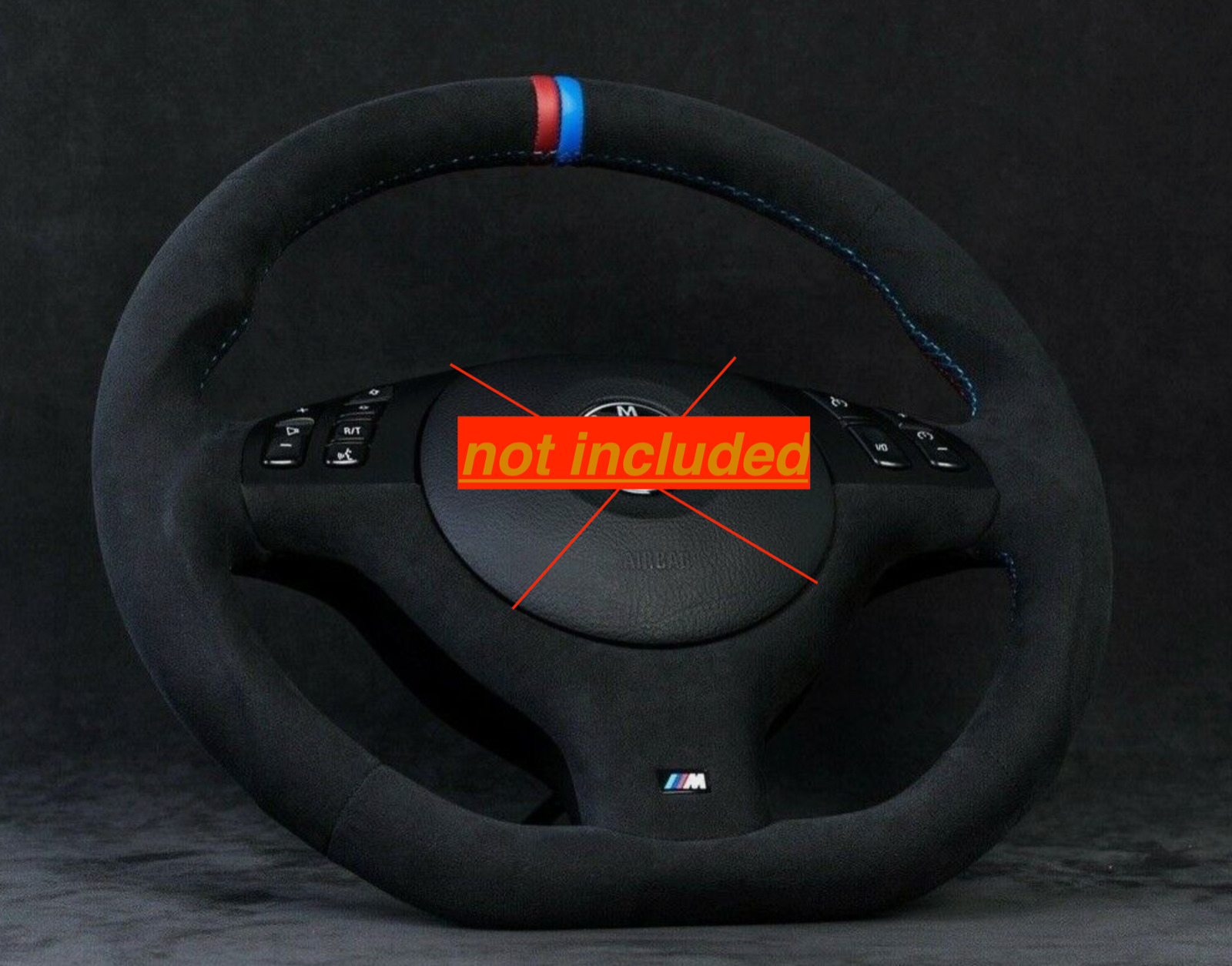 BMW OEM Custom Alcantara M Sport E46 M3 E39 M5 M  Steering Wheel Zhp 540i 330ci
