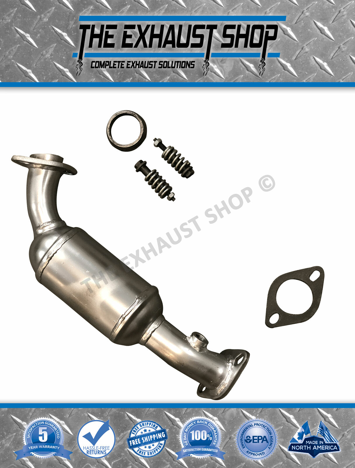 FITS: 04-07 CADILLAC CTS 2.8L/3.6L DRIVER SIDE CATALYTIC CONVERTER