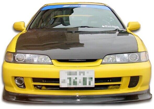 JDM Spoon Style Front Lip Under Spoiler Air Dam 1 Piece fits Acura Integra 