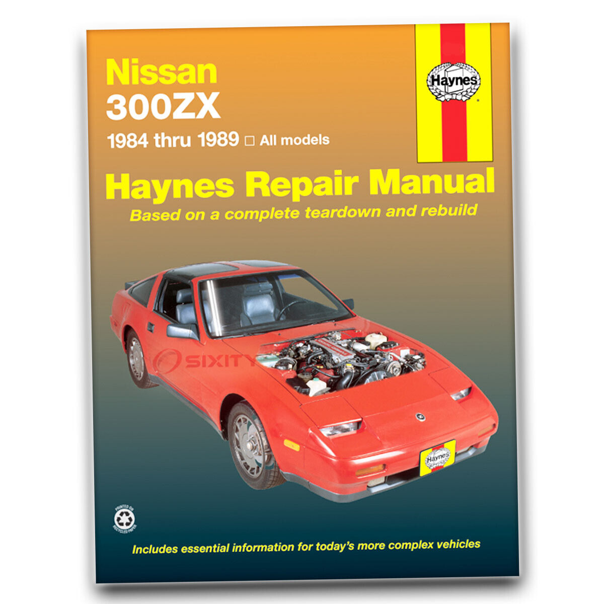 Haynes Repair Manual for 1984-1989 Nissan 300ZX - Shop Service Garage Book ar