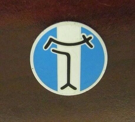 1971-74 NOS DeTomaso Pantera Shift Knob Emblem