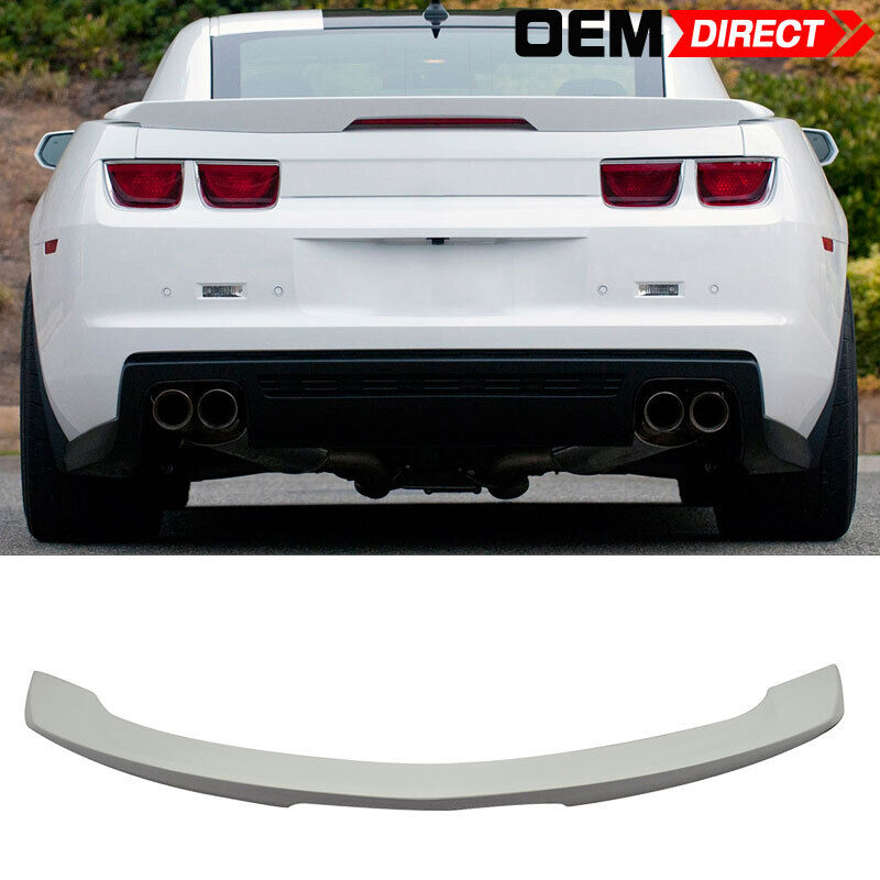 Fits 10-13 Chevrolet Camaro ZL1 Style Trunk Spoiler Painted Summit White #Wa8624