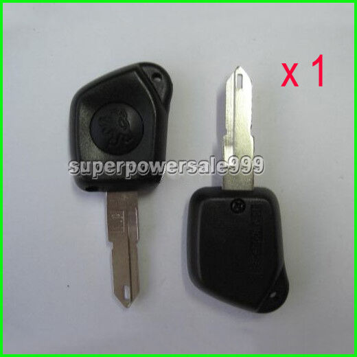 New Remote Fob Key Shell Case For Peugeot 106 206 306 405 1 Button T0043
