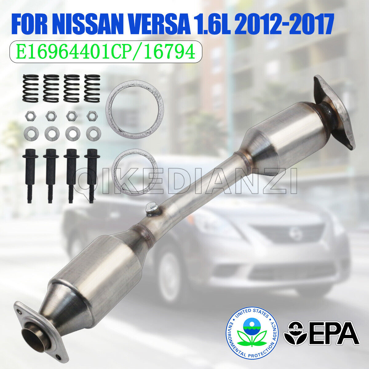 Exhaust Catalytic Converter For Nissan Versa 1.6L 2012 2013 2014 2015 2016 2017