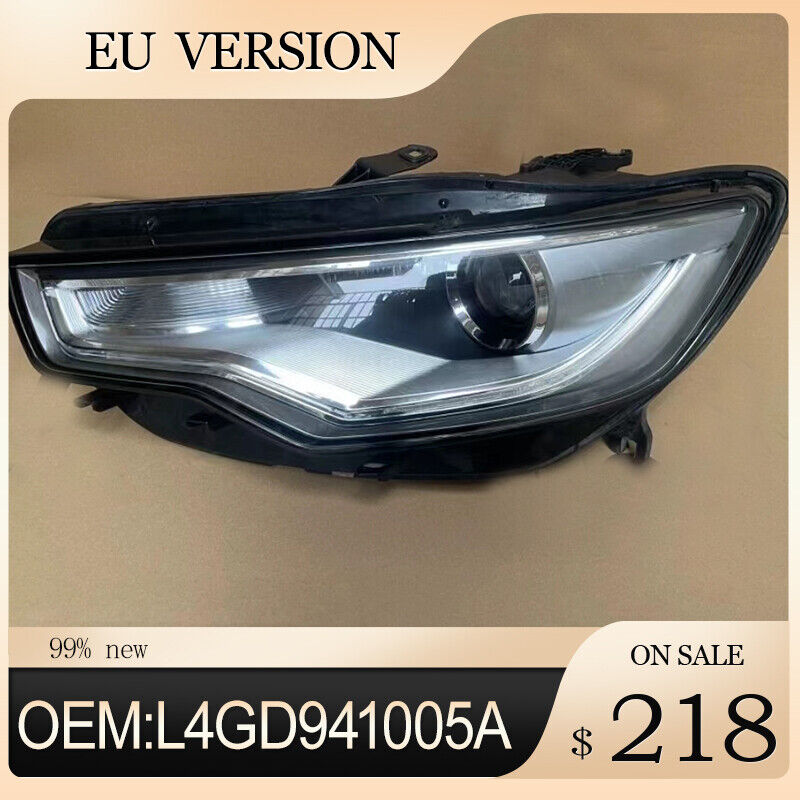 EU Left Xenon Headlight For 2012-2015 Audi A6 C7 OEM:L4GD941005A Original