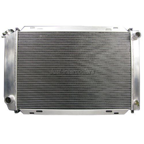 CXRacing 3 Rows Aluminum Coolant Radiator For 79-93 Ford Mustang GT 5.0 V8