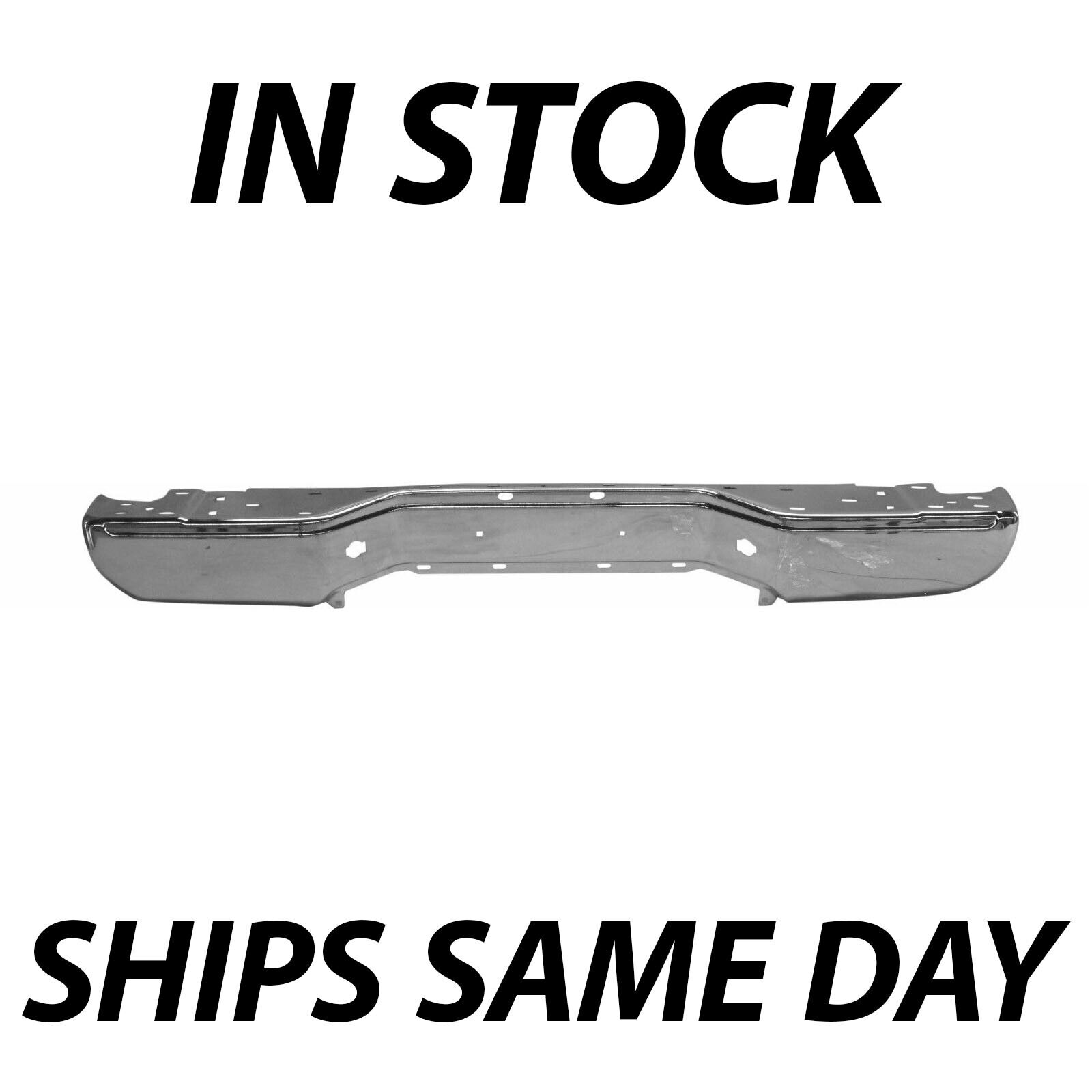 NEW Chrome Steel Rear Bumper Face Bar Shell for 2005-2019 Nissan Frontier 05-19