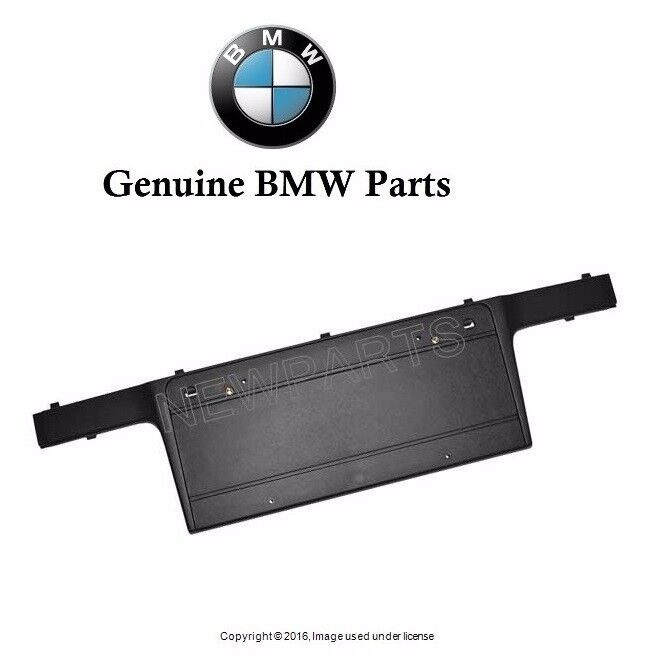 For BMW E39 528i 540i Front License Plate Base Genuine 51 11 8 226 564