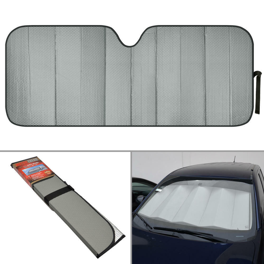 Auto Sunshade Gray Foil Reflective Sun Shade for Car Cover Visor Jumbo Size