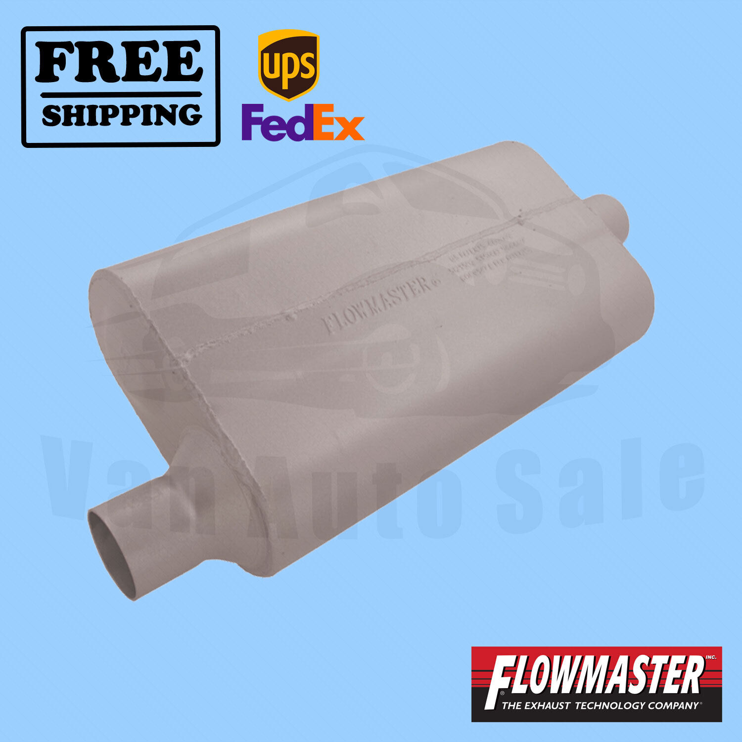 Exhaust Muffler FlowMaster for Plymouth Belvedere 1962-70