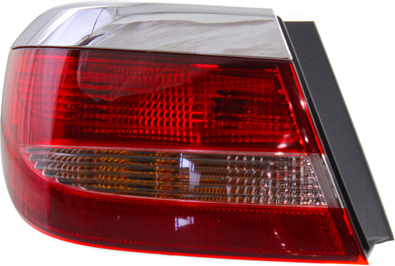 Tail Light Brake Lamp For 2012-17 Buick Verano Left Side Outer Chrome Red Clear