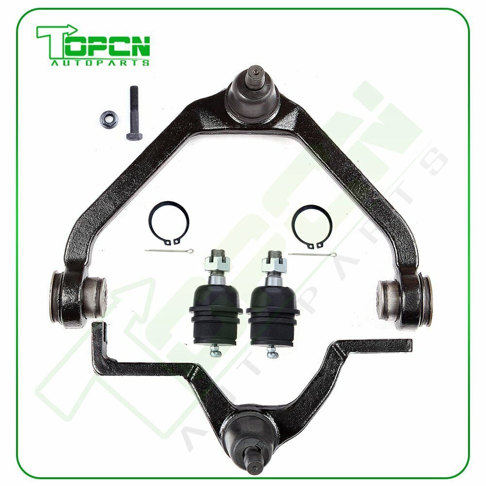 4pcs Lower Ball Joints Upper Control Arms For 1998-2000 01 Ford Ranger Explorer