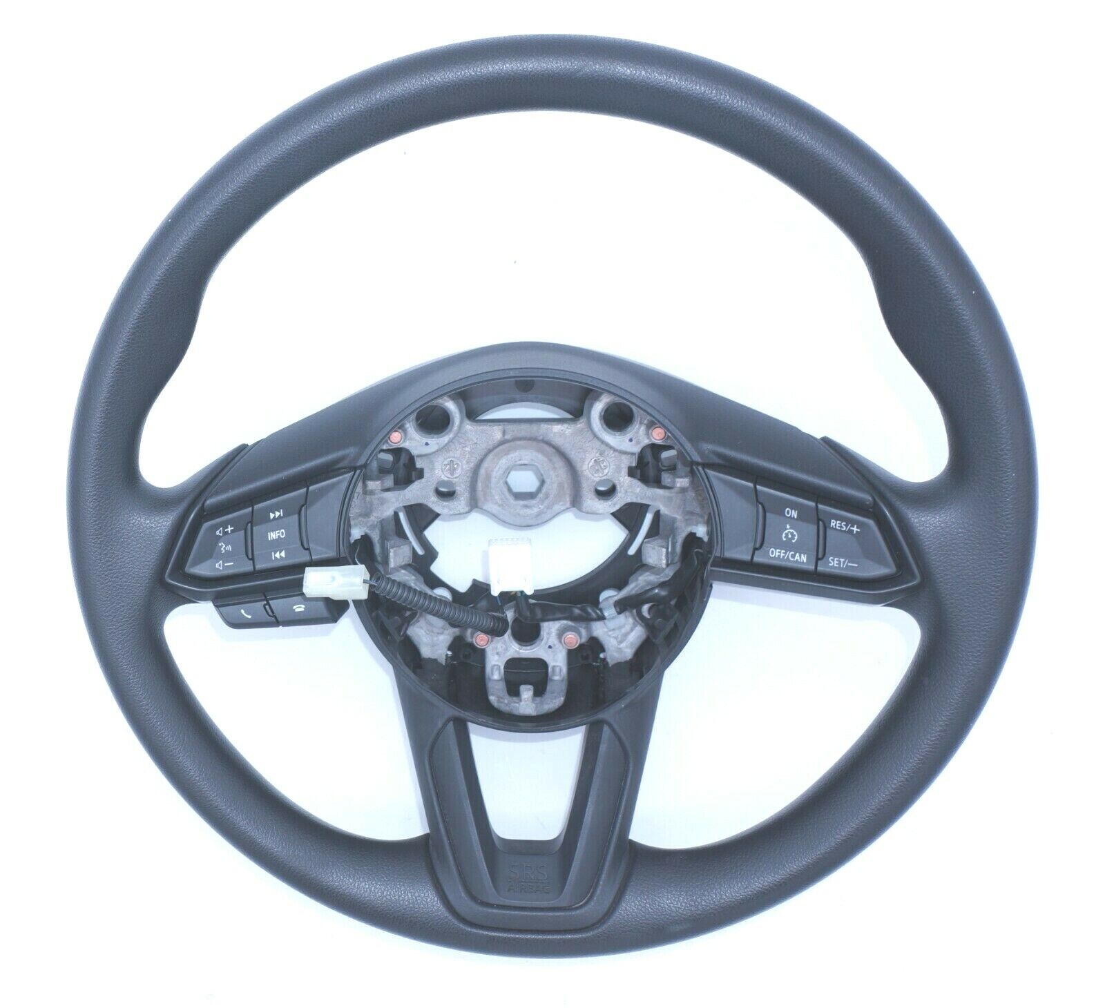 2016-2020 Mazda 2 DL Steering Wheel Leather Black OEM Genuine DG9H