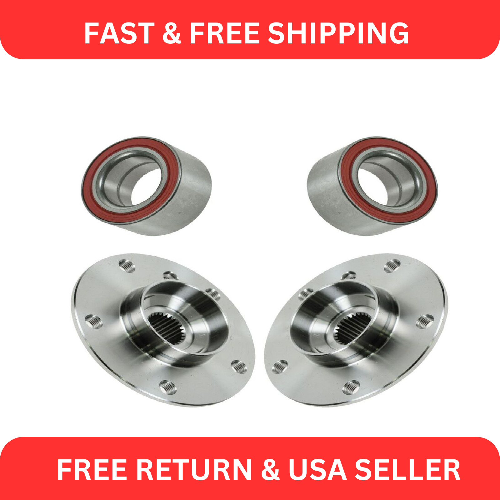 Rear Wheel Bearing & Hub For BMW E36 E46 3 Series iS iC Ci I Left and Right