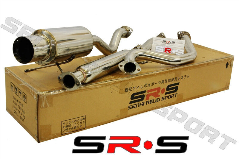 SRS FULL STAINLESS STEEL CATBACK EXHAUST 94 95 96 97 98 99 00 INTEGRA LS RS GS