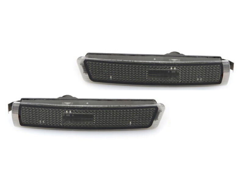 DEPO Smoke Euro Bumper Side Marker Lights For 96-02 BMW Z3 Roadster M Coupe