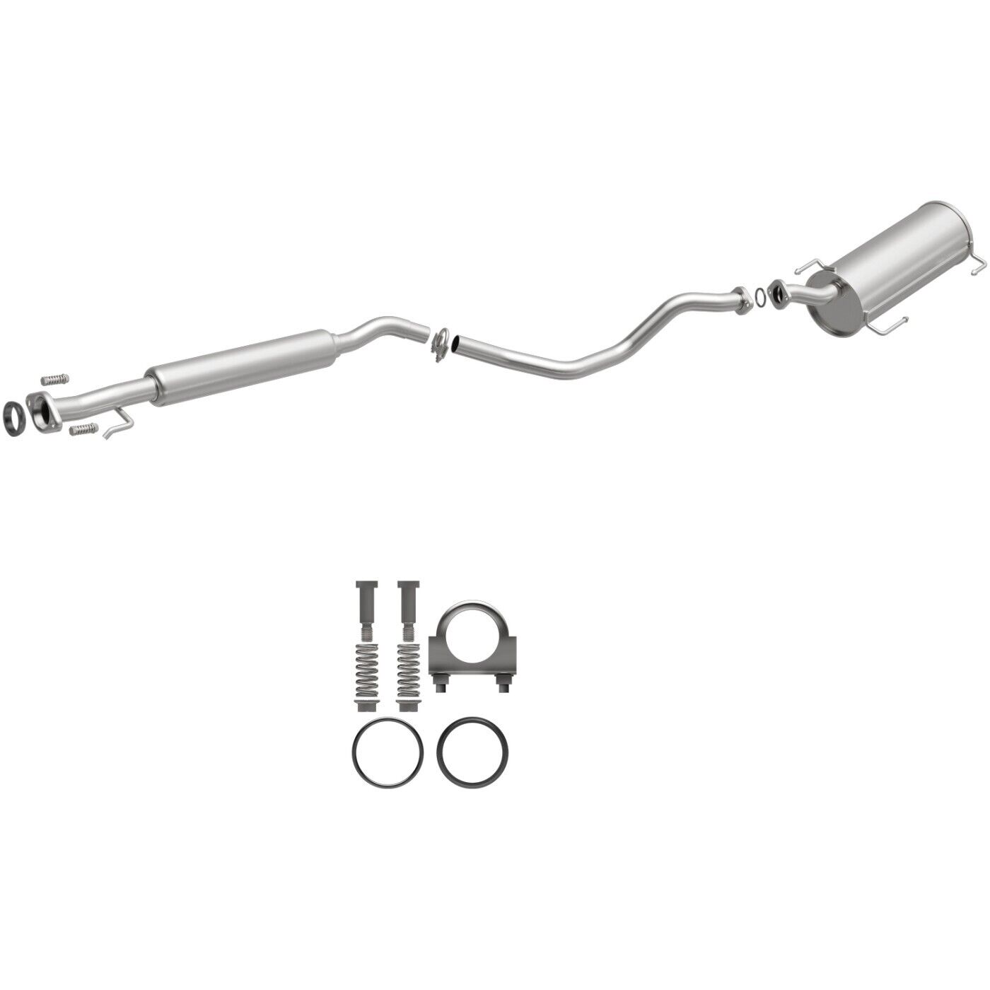 BRExhaust 106-0057 Exhaust Systems for Nissan Versa 2007-2012