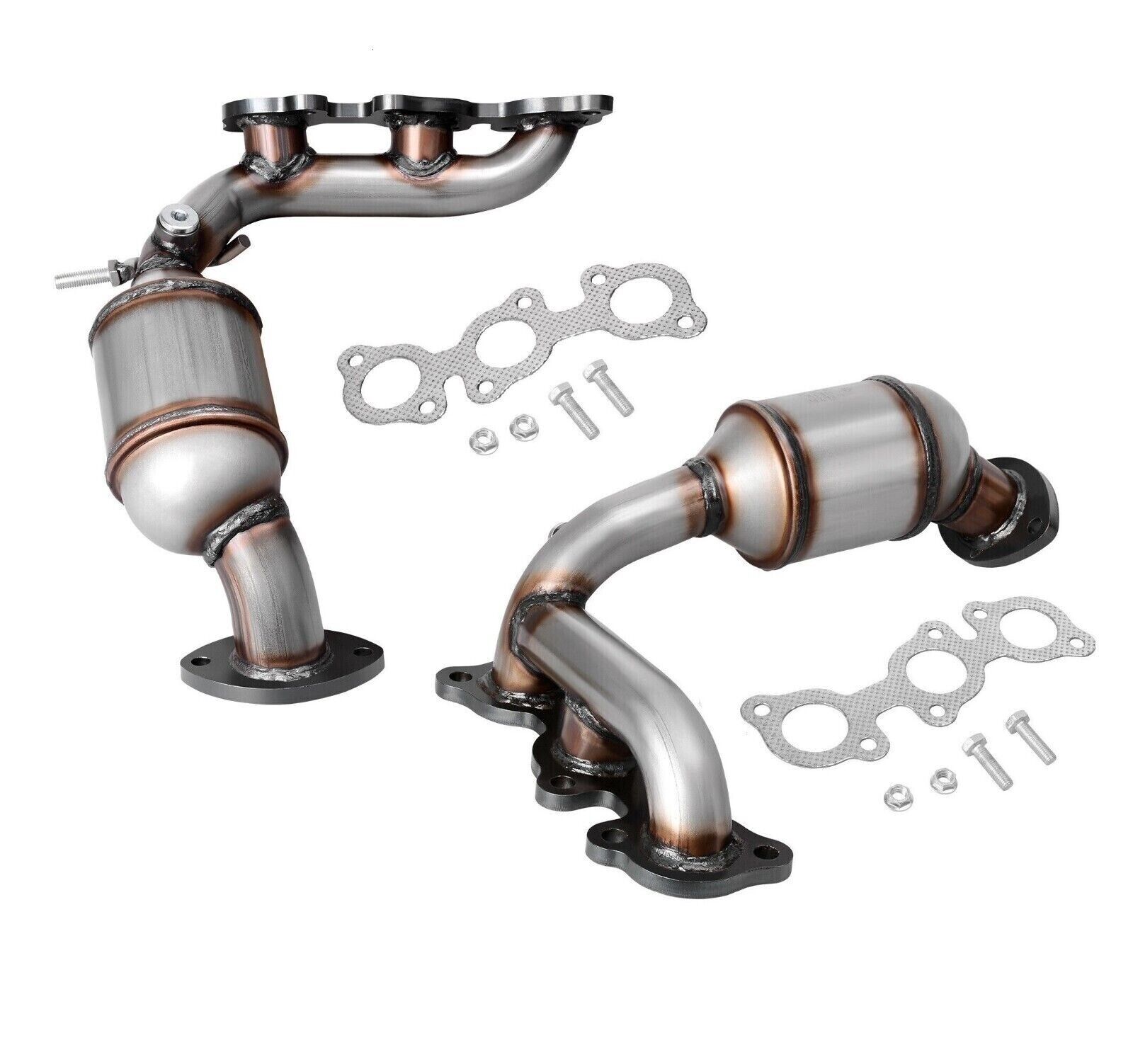 Left & Right Exhaust Manifold Catalytic Converters For 04-06 Toyota Sienna 3.3L