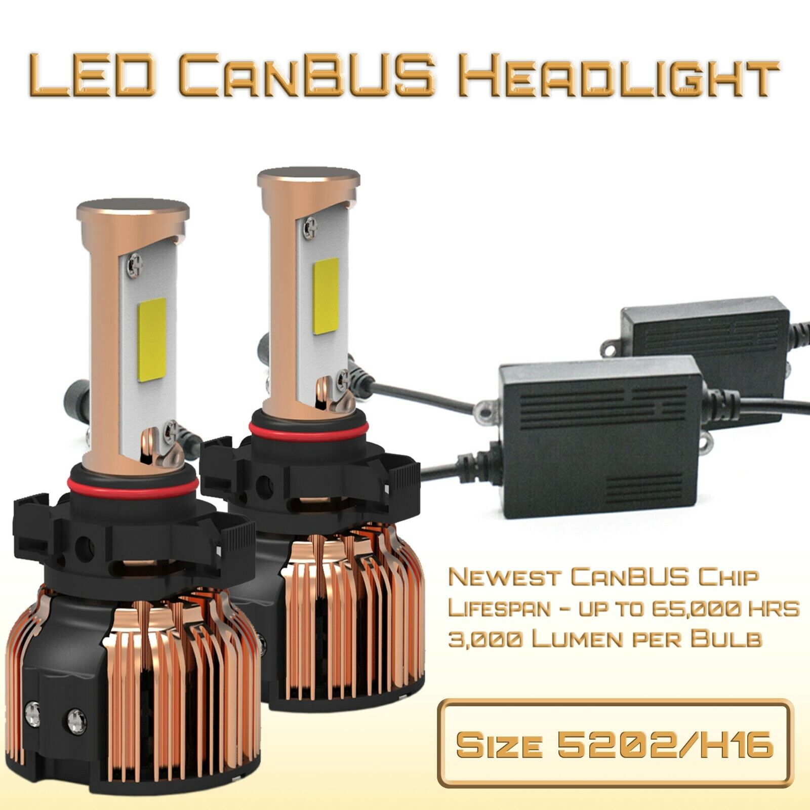 CanBUS LED Conversion Kit - High Beam / Low Beam / Fog Light