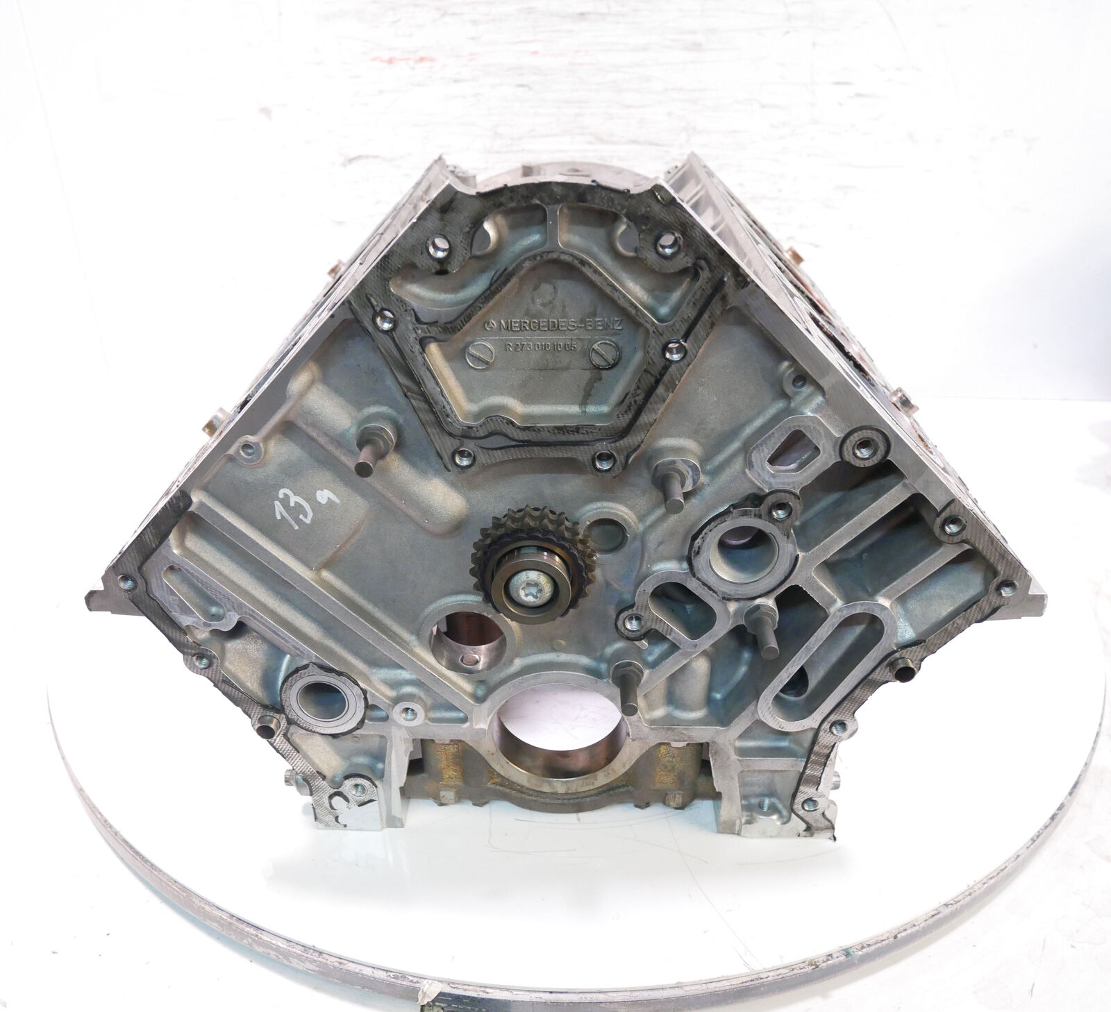 Engine block for 2011 Mercedes S-Class S500 5.5 V8 273.961 388HP