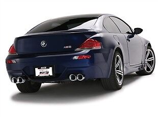 2006-2010 BMW M6  Stainless Steel CAT- BACK SYSTEM plus X Pipe- BORLA