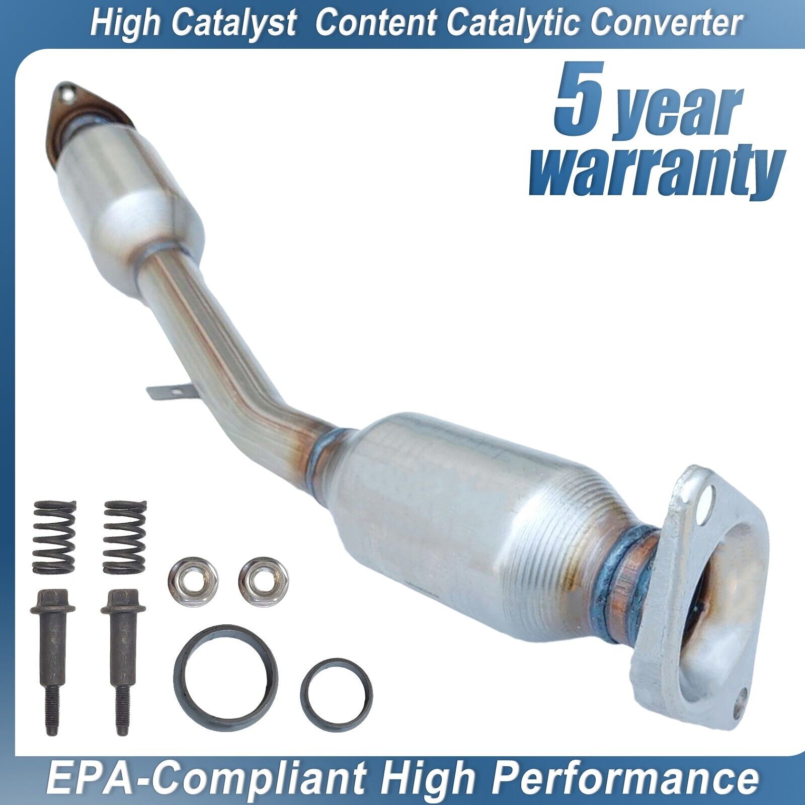 Catalytic Converter For 2007-2012 Nissan Versa 1.8L Exhaust Manifold Highflow