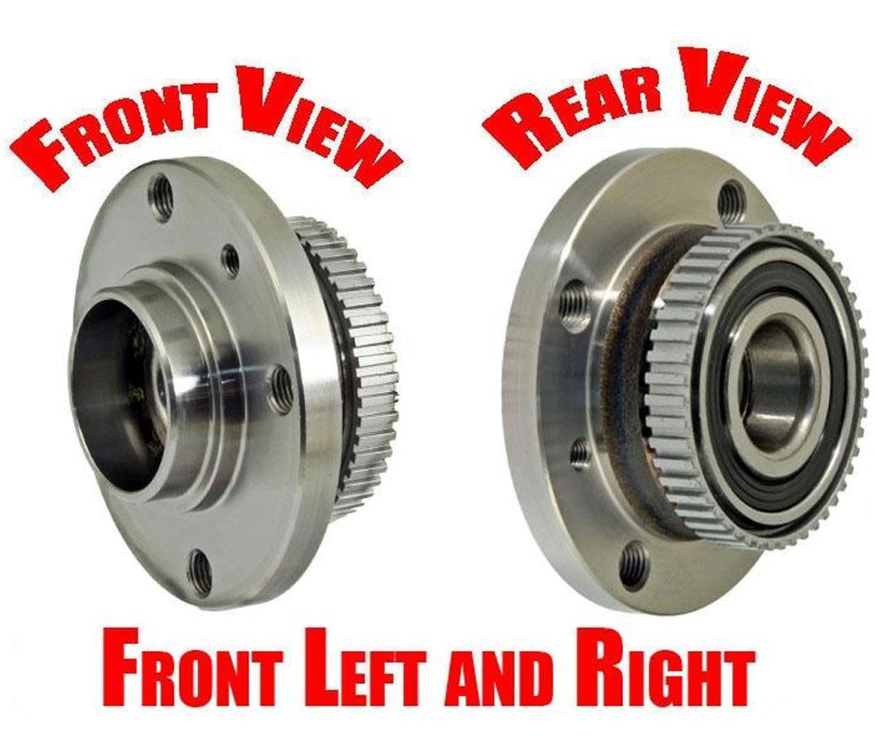 Fits 1984-1991 BMW E30 318 325 318is 325i Front Left & Right Hub Wheel Bearing