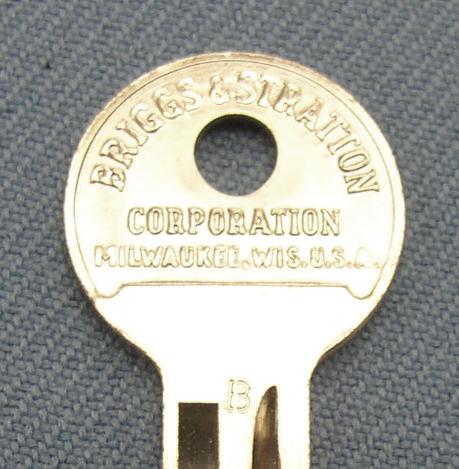 Rare RENAULT Briggs & Stratton GV14 Original Nickel Keys Set NOS 1930 1931 1932 